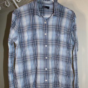Gap Blue Flannel